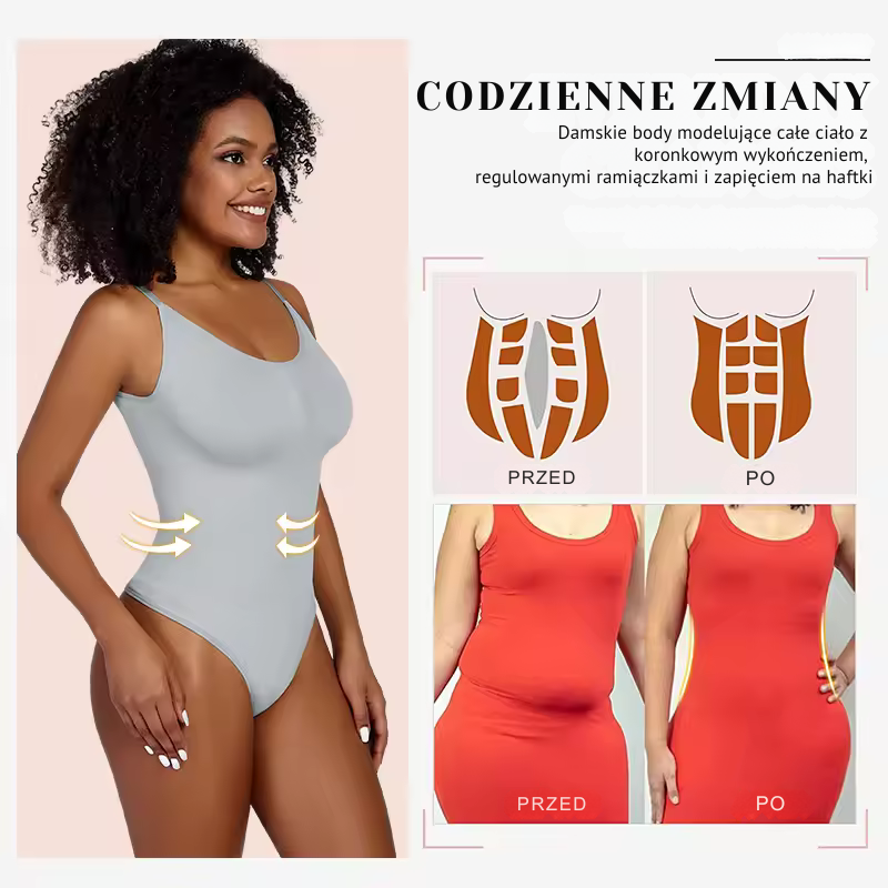 SilkyForm – Rozgładzające body modelujące z efektem drugiej skóry